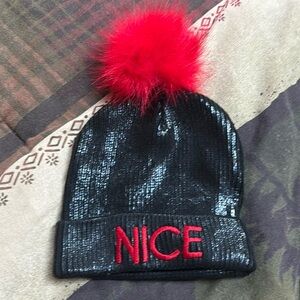 Claire’s Naughty or Nice toboggan